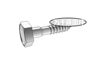 四方斜頭螺栓 ASME B18.2.1