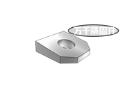 米制結構工程用高強度摩擦螺栓用8°方斜墊圈 BS 4395